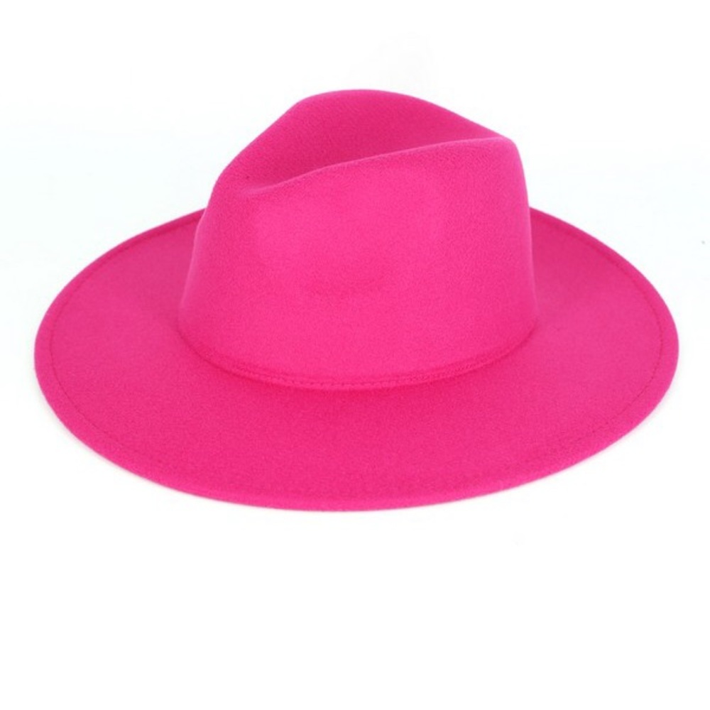 Stylish Women's Fedora Hat - Multiple Colors